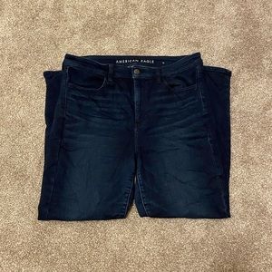 American Eagle Super Hi Rise Jegging 12 Short